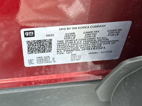 Certified 2023 Chevrolet TrailBlazer LT w/ Convenience Package FWD image 30