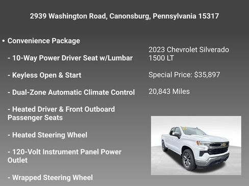 Used 2023 Chevrolet Silverado 1500 LT AWD/4WD image 7