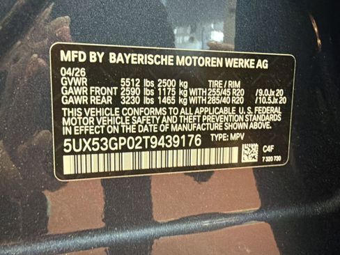 Used 2026 BMW X3 xDrive30 w/ Convenience Package AWD/4WD image 19