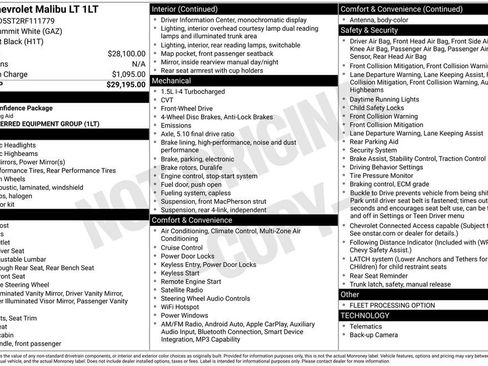 Used 2024 Chevrolet Malibu LT FWD image 25