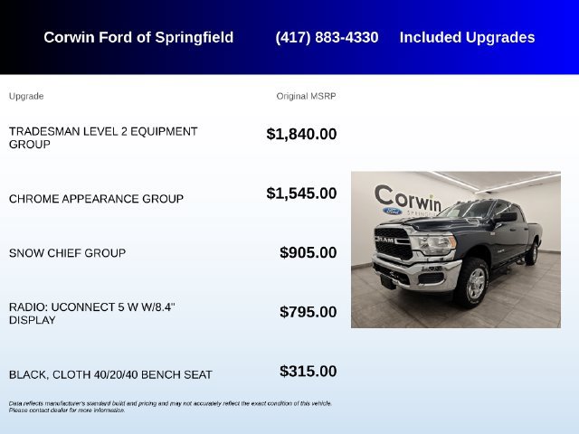 Used 2022 RAM 2500 Tradesman AWD/4WD image 5