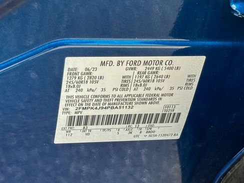 Certified 2023 Ford Edge SEL w/ Convenience Package AWD/4WD image 24