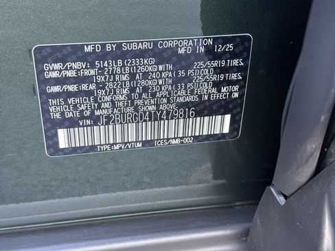 Certified 2026 Subaru Outback Limited XT w/ Premium/Limited Plus Package AWD/4WD image 28