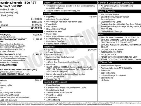 Used 2020 Chevrolet Silverado 1500 RST w/ Texas Edition RWD image 28