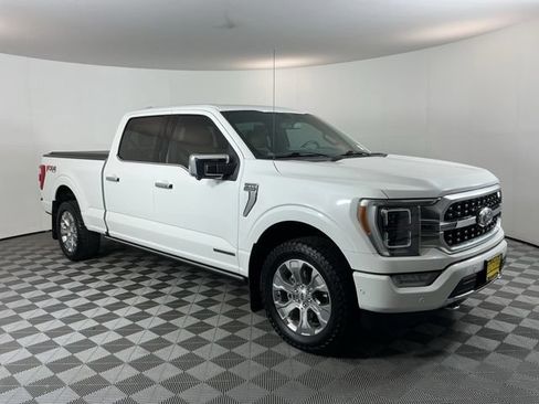 Used 2021 Ford F150 Platinum w/ FX4 Off-Road Package AWD/4WD image 3