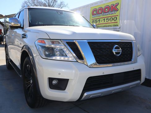Used 2017 Nissan Armada Platinum w/ Captain Seat Package image 6