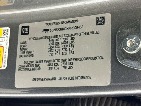 Used 2022 Chevrolet Tahoe RST w/ Luxury Package AWD/4WD image 33