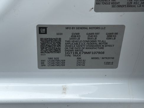 Used 2021 GMC Sierra 2500 4x4 Crew Cab w/ Convenience Package image 37