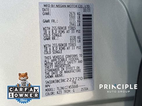 Used 2024 Nissan Pathfinder SV image 36