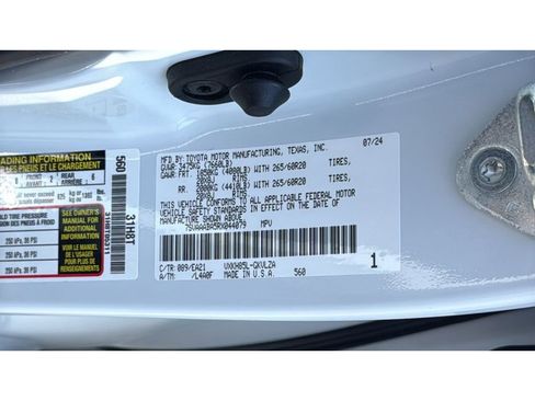 Certified 2024 Toyota Sequoia Limited w/ Nightshade Package AWD/4WD image 34
