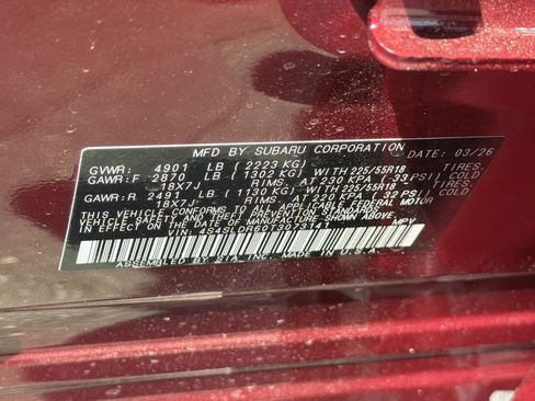 New 2026 Subaru Forester Limited AWD/4WD image 33