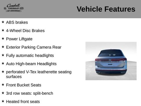 Used 2025 Volkswagen Atlas SE FWD image 5
