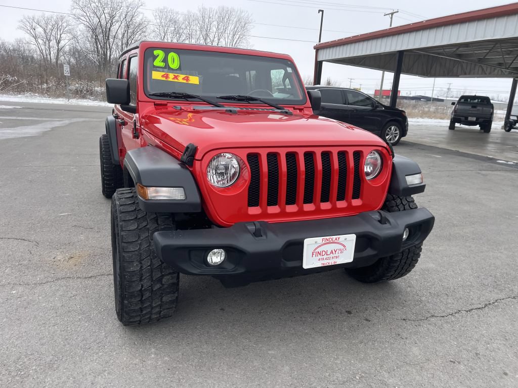 Used 2020 Jeep Wrangler Unlimited Sport S AWD/4WD image 3