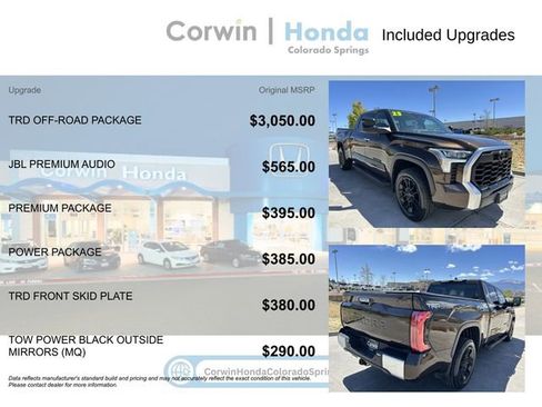 Used 2023 Toyota Tundra Limited w/ TRD Off-Road Package AWD/4WD image 4