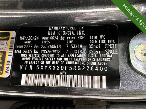 Used 2024 Kia Sportage EX FWD image 42