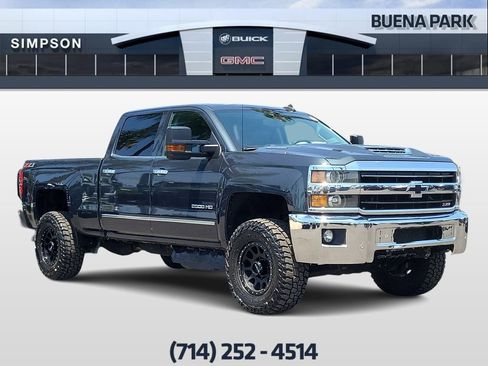 Used 2019 Chevrolet Silverado 2500 LTZ w/ Duramax Plus Package AWD/4WD image 1