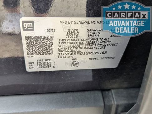 Used 2025 Chevrolet Tahoe Premier AWD/4WD image 36