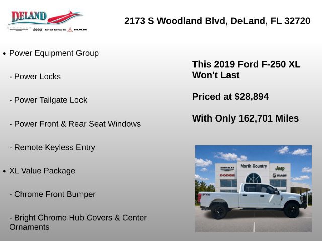 Used 2019 Ford F250 XL w/ Power Equipment Group AWD/4WD image 15