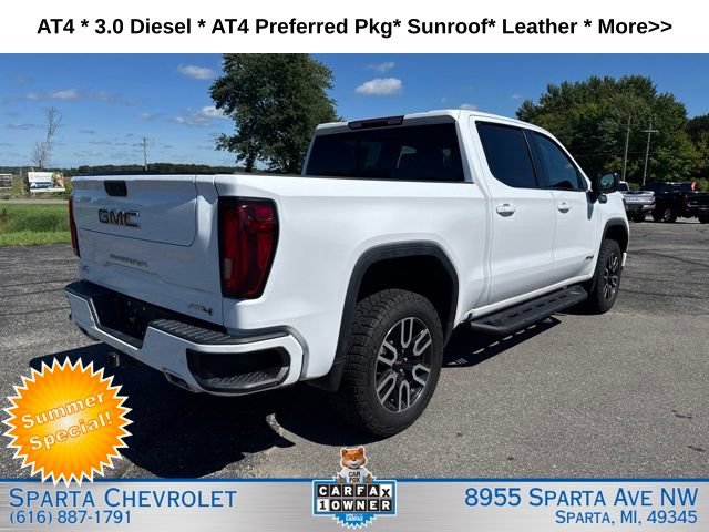 Used 2023 GMC Sierra 1500 AT4 w/ AT4 Preferred Package AWD/4WD image 3