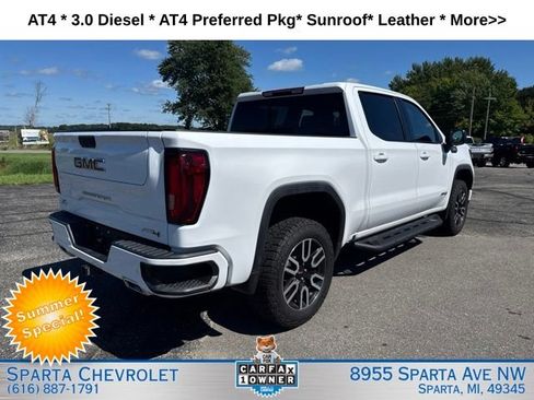 Used 2023 GMC Sierra 1500 AT4 w/ AT4 Preferred Package AWD/4WD image 3