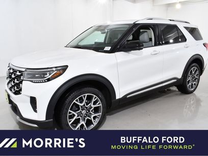 New 2025 Ford Explorer Platinum w/ Ultimate Package