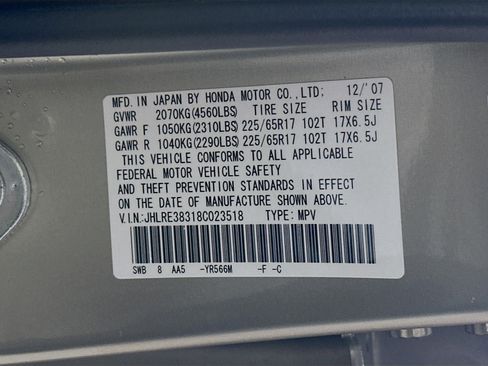 Used 2008 Honda CR-V LX image 29