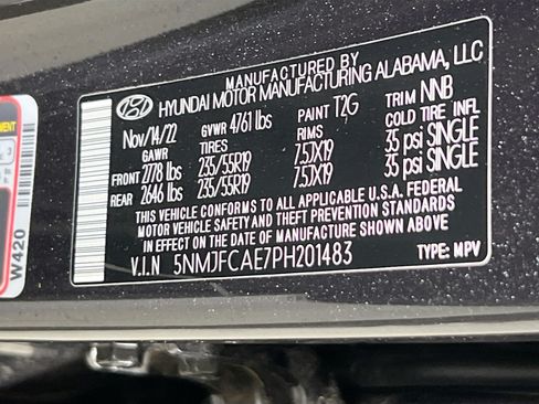 Used 2023 Hyundai Tucson SEL w/ Convenience Package AWD/4WD image 31