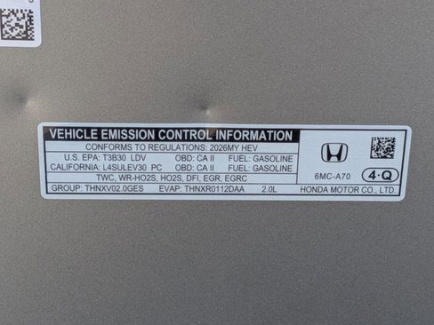 Used 2026 Honda Civic FWD Hybrid Sedan image 24