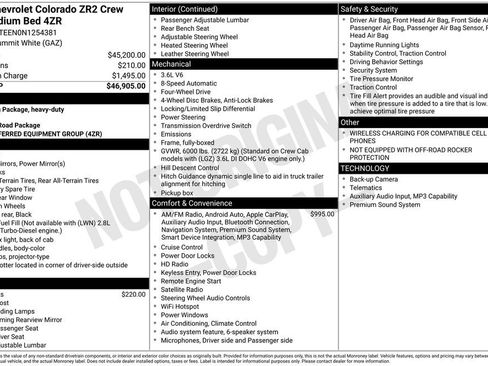 Used 2022 Chevrolet Colorado ZR2 image 11