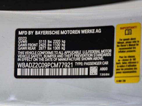 Certified 2023 BMW 840i Convertible RWD image 33