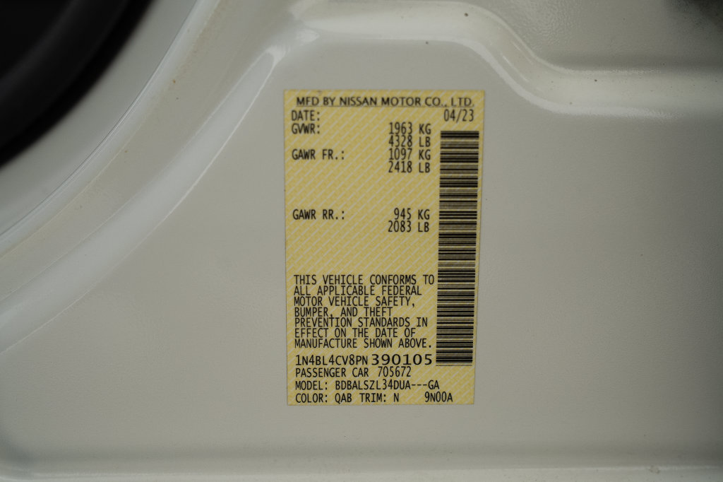 Used 2023 Nissan Altima 2.5 SR FWD image 37