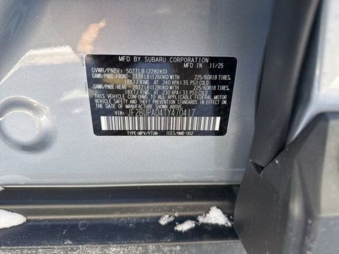 New 2026 Subaru Outback Premium image 27