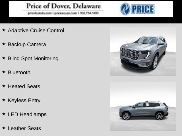 Used 2024 GMC Acadia Denali w/ Super Cruise Package AWD/4WD image 2