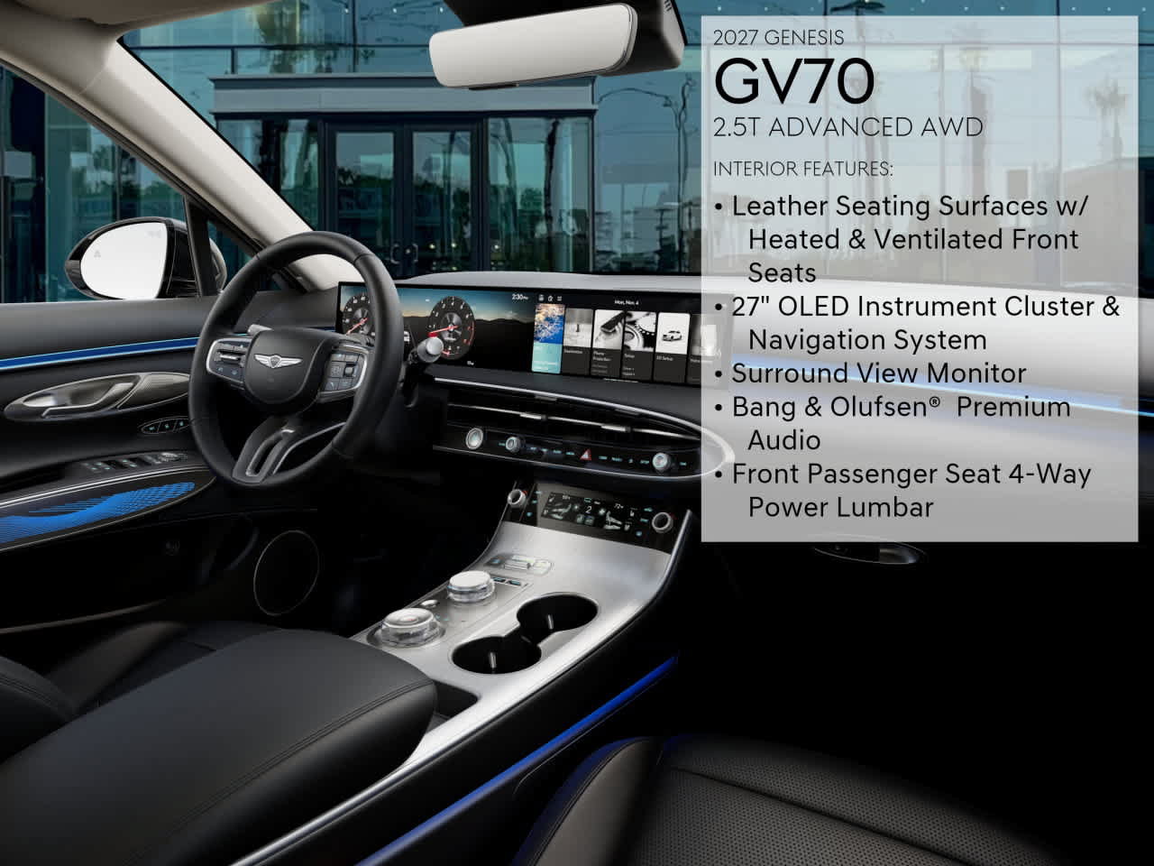 New 2027 Genesis GV70 2.5T Advanced AWD/4WD image 17