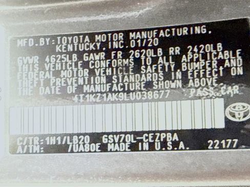 Certified 2020 Toyota Camry XSE w/ Driver Assist Package FWD image 30