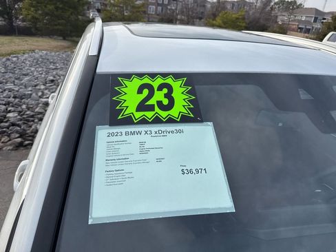 Used 2023 BMW X3 xDrive30i w/ Parking Assistance Package image 20