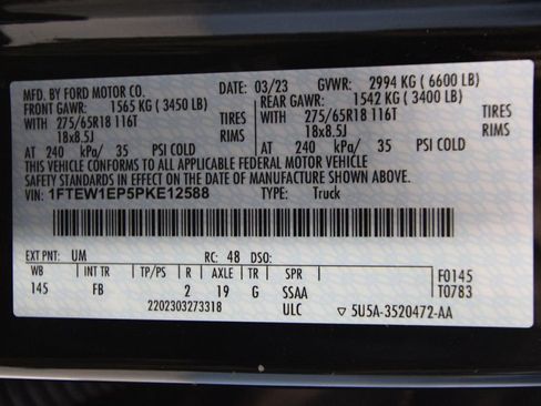 Used 2023 Ford F150 XLT w/ Equipment Group 302A High image 46