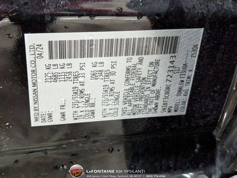 Used 2024 Nissan Rogue SL AWD/4WD image 34