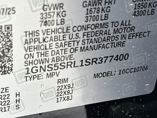 New 2025 Chevrolet Tahoe Premier RWD image 57