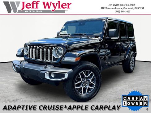 Used 2025 Jeep Wrangler Unlimited Sahara AWD/4WD image 1