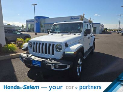 Used 2022 Jeep Wrangler Unlimited Sahara w/ LED Lighting Group