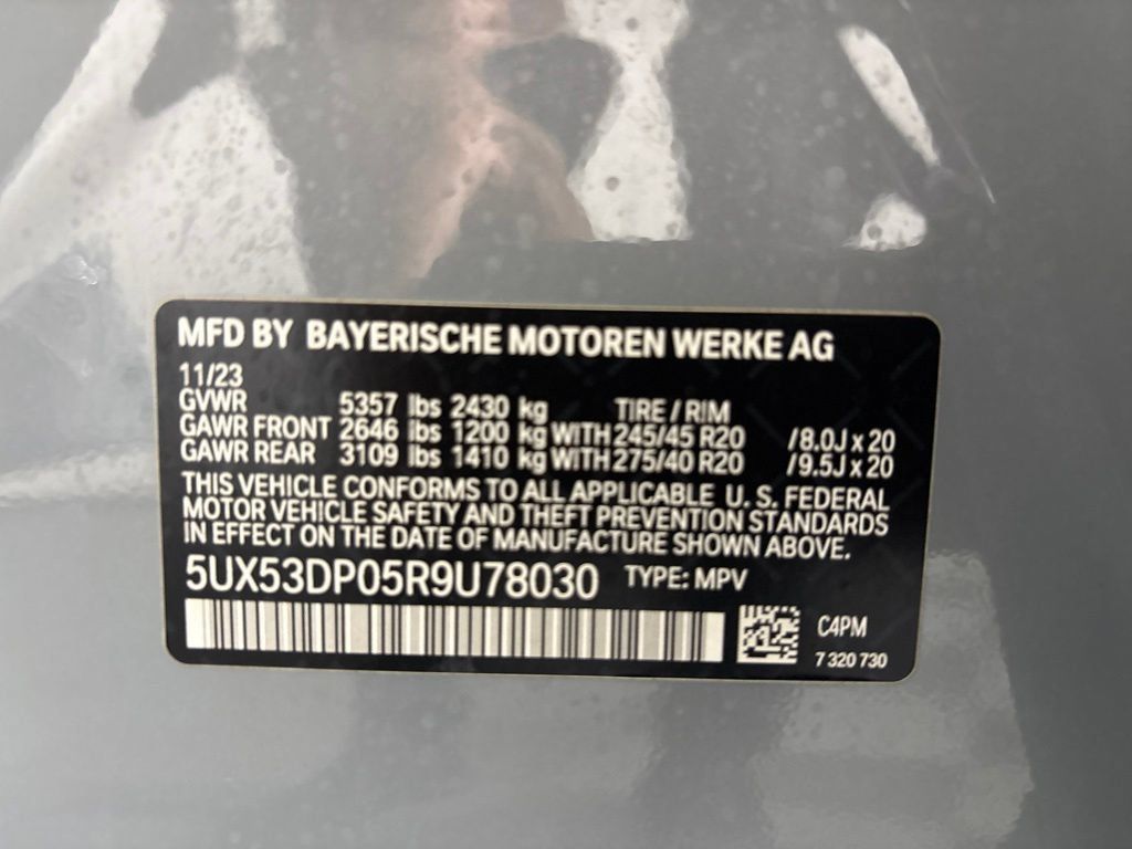 Certified 2024 BMW X3 xDrive30i w/ M Sport Package AWD/4WD image 34