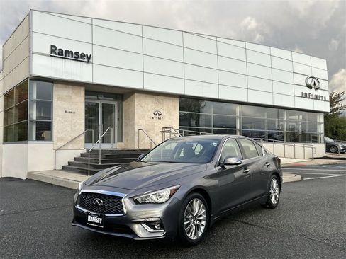 Certified 2022 INFINITI Q50 Luxe w/ Cargo Package image 1