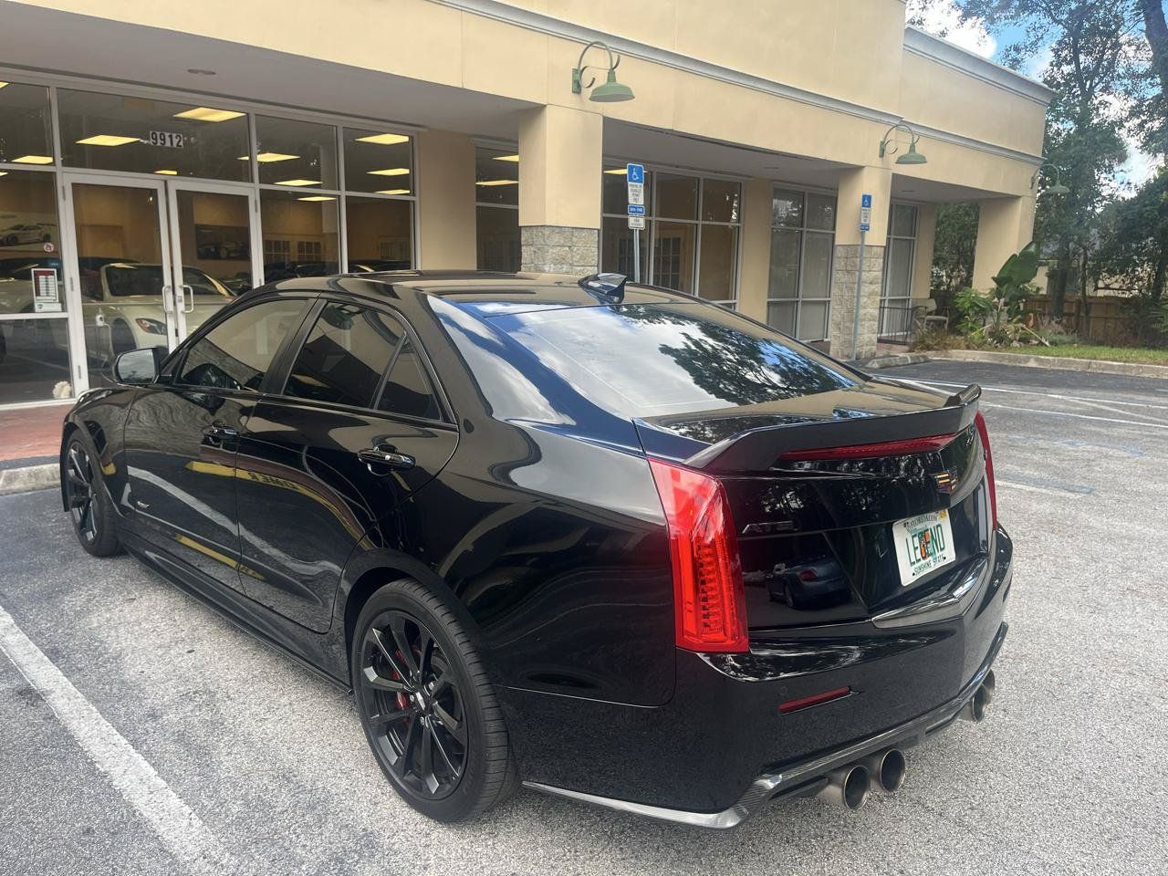 Used 2017 Cadillac ATS V w/ Carbon Black Package RWD image 10