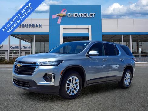 Used 2023 Chevrolet Traverse LS w/ Safety Package FWD image 1