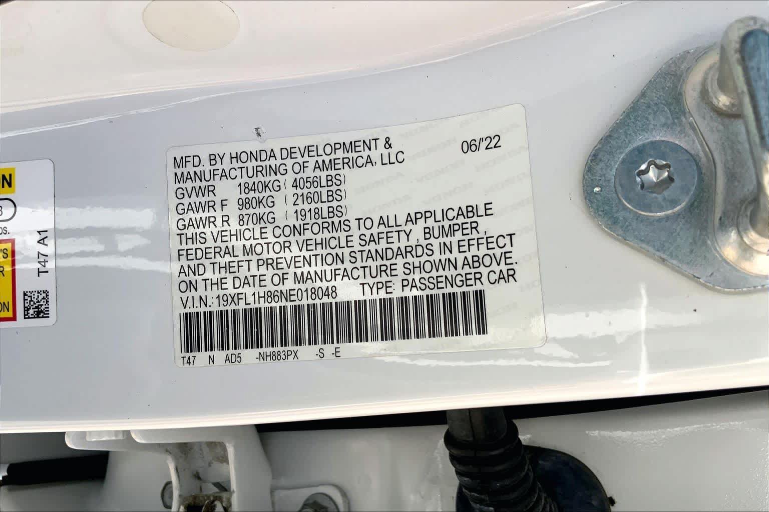 Used 2022 Honda Civic Sport Touring image 33