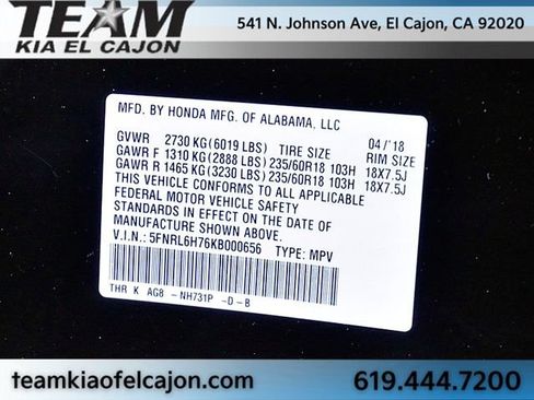 Used 2019 Honda Odyssey EX-L image 34