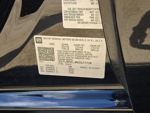Used 2022 GMC Sierra 1500 Denali w/ Denali Premium Package AWD/4WD image 31