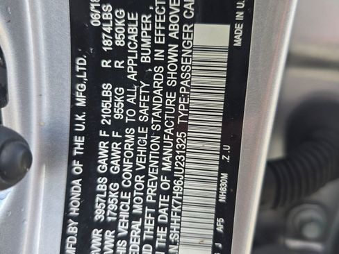 Used 2018 Honda Civic Sport Touring image 17