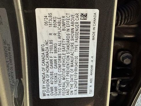 Used 2024 Honda Civic Touring image 21